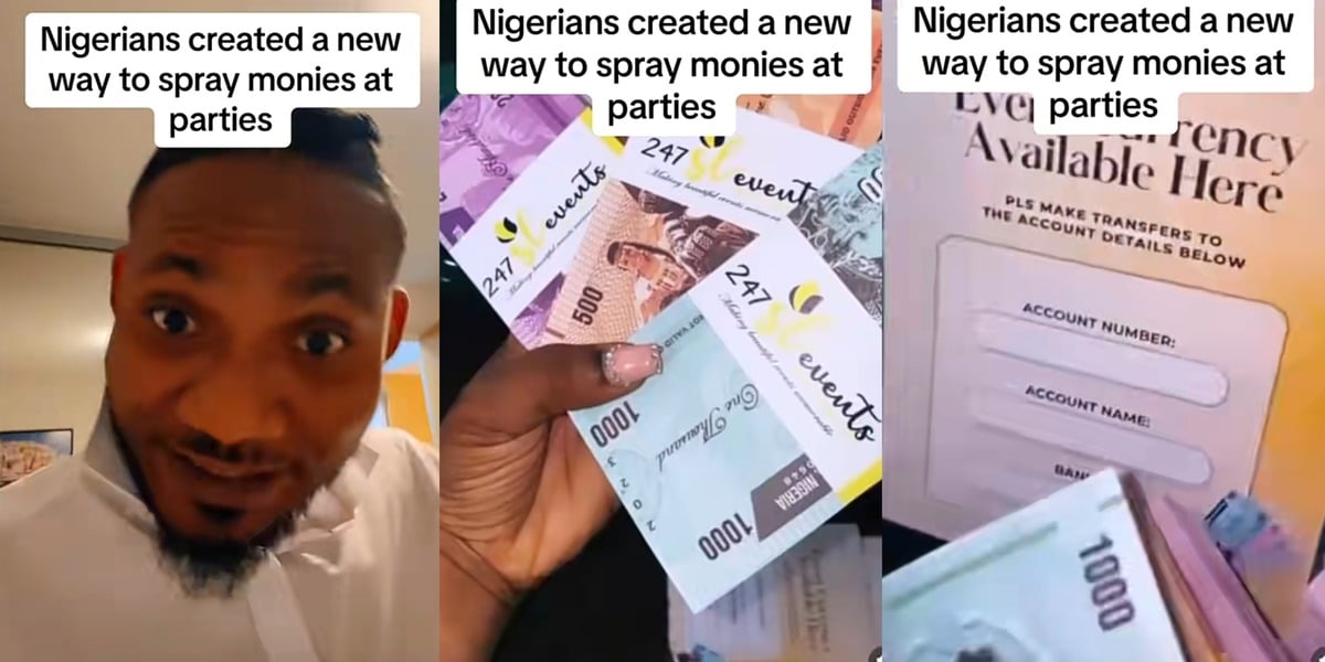 Nigerians find creative way to spray money at parties, clubs amid EFCC crackdown on naira abusers