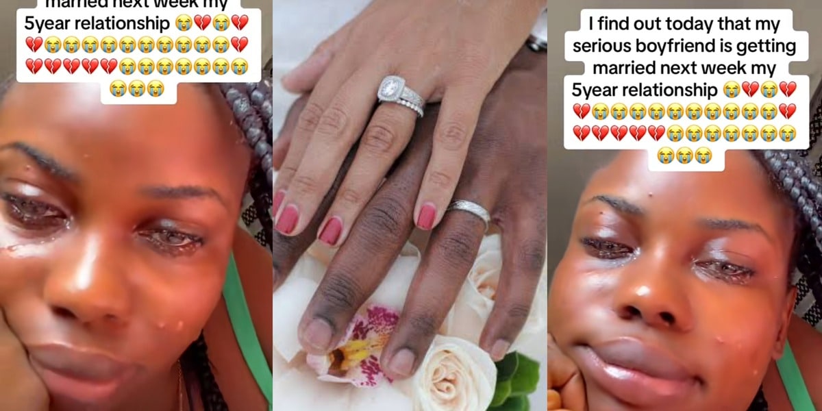 Nigerian lady discovers boyfriend of 5 years is getting married next week