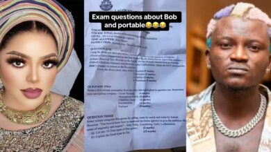 Mass communication students at LASUSTECH get unexpected question on Bobrisky and Portable