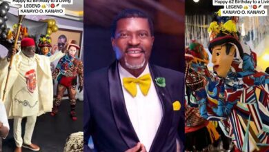 Kanayo O. Kanayo shares heartwarming videos from 62nd birthday celebration