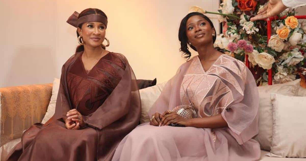 Adesua Etomi ‘taunts’ Jemima Osunde, questions her about why she is still unmarried