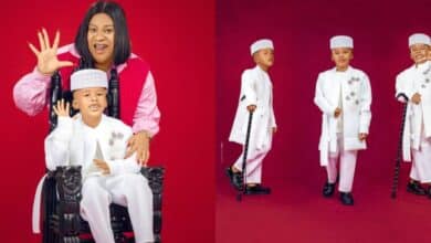 "I am so proud to call you mine" – Nkechi Blessing marks son's 5th birthday