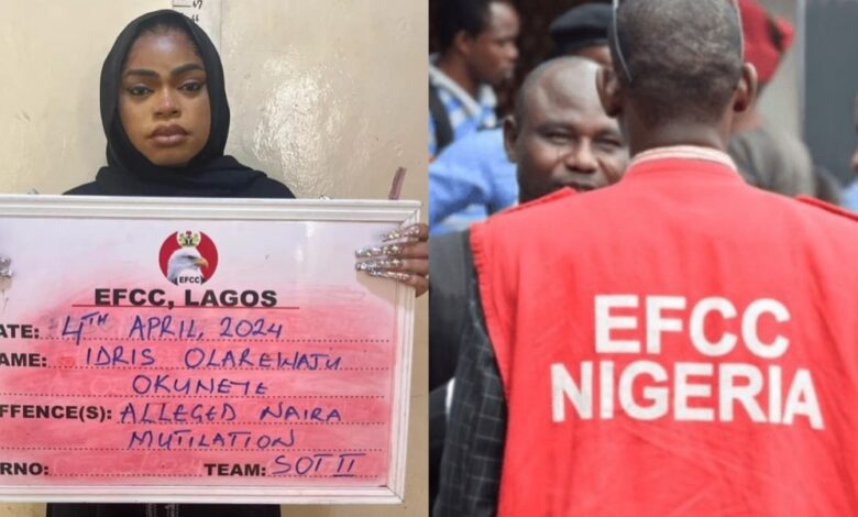 EFCC set to arraign Bobrisky for alleged money laundering, Naira mutilation