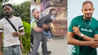 Drama ensues as May D and Uche Maduagwu engage in physical altercation