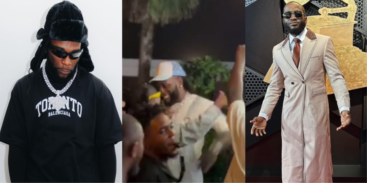 Moment Burna Boy gifts DJ Obi k for his birthday