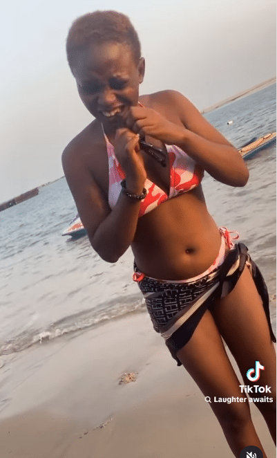 Lady finds and destroys charm allegedly used to bind the destinies of three men at a beach