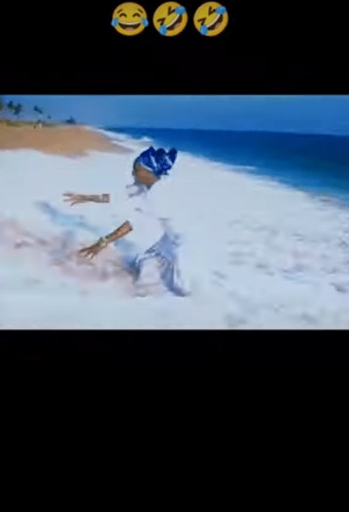 Gospel singer's terrifying encounter while performing at beach goes viral