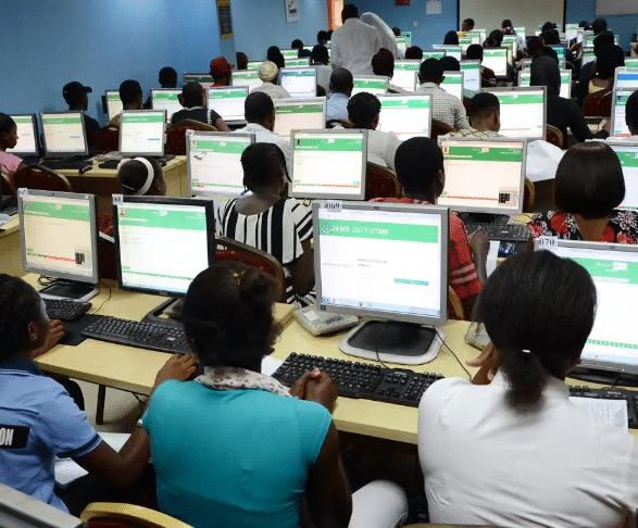 2024 UTME: Worried Nigerian boy displays message received after checking UTME result via code