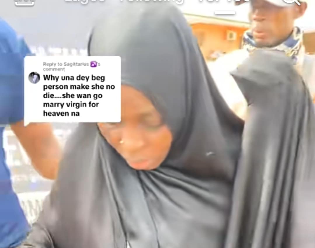 "I'm fasting, I can't drink during Ramadan" - Alhaja faints on the roadside, rejects malt drink