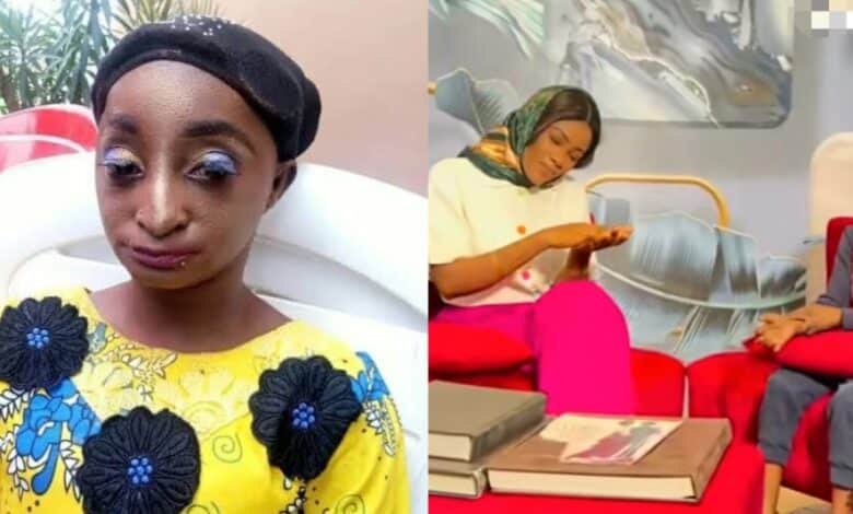 "Ana Umaya, Anemo Ura, Enugu Dende, Baushi anfo" - Aunty Ramota incorrectly recites state and capital