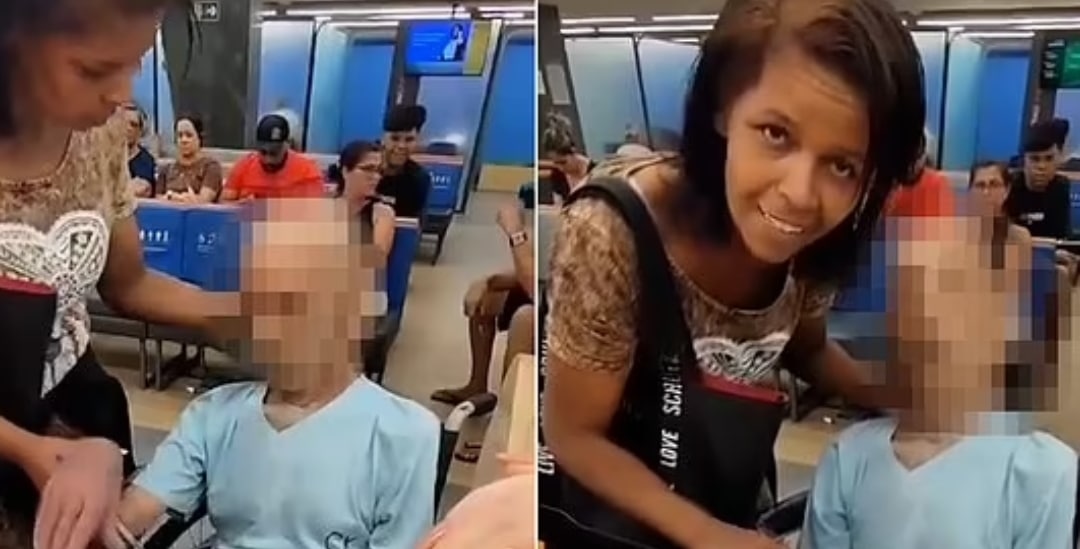 Woman wheels dead man into bank to get him to sign loan papers