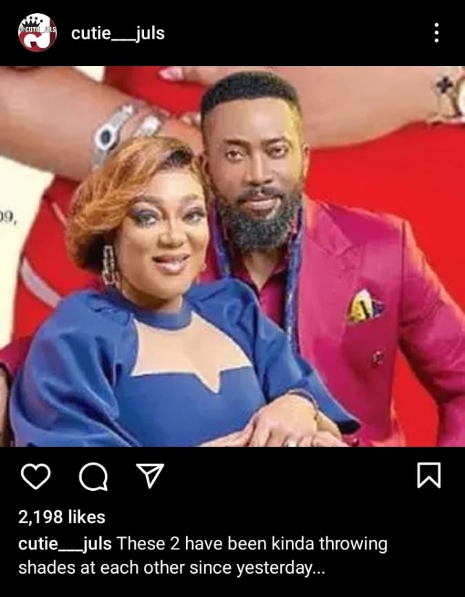 Peggy Ovire reacts to comment from troll that she forced husband Freddie Leonard to marry her