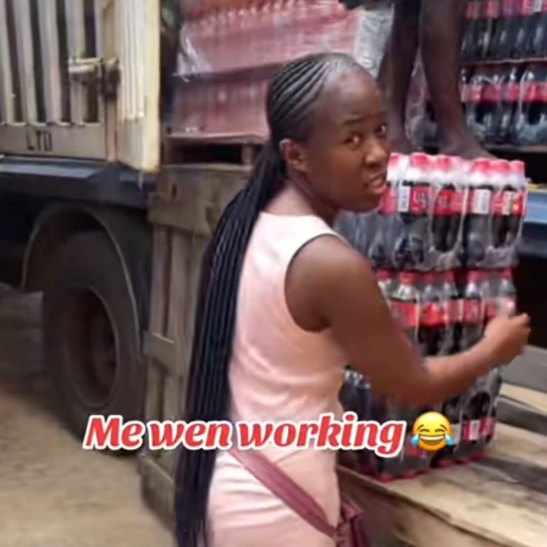 Nigerian lady who studied engineering in OOU for 6 years ends up as drink seller