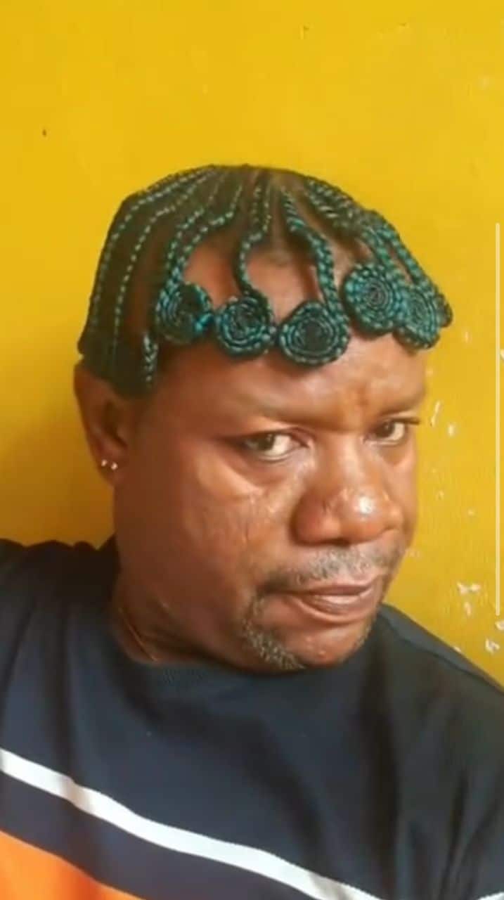 Man sparks a buzz as he flaunts trending hairstyle 