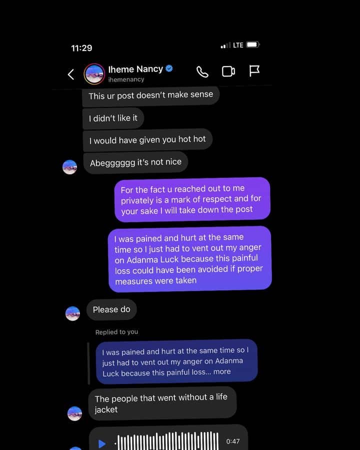 Junior Pope: Sarah Martins pens public apology for blaming Adanma Luke