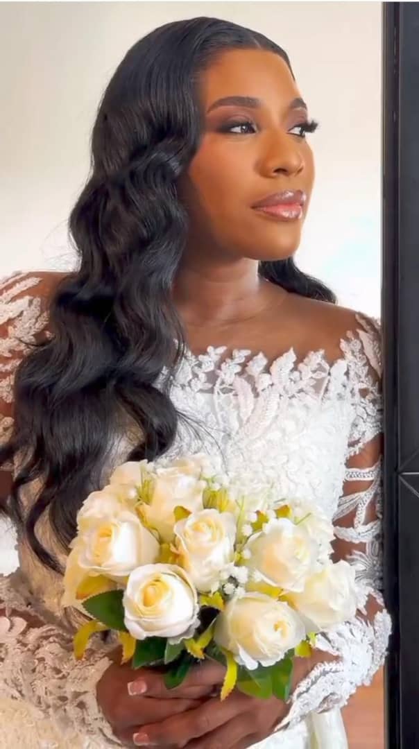 Check out first glimpse from Theophilus Sunday and Ashlee White's wedding day