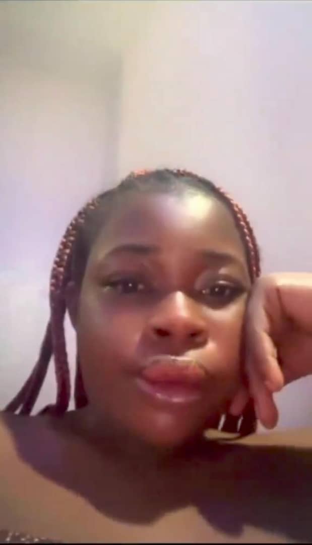 Lady sheds premium tears as lip blushing goes wrong