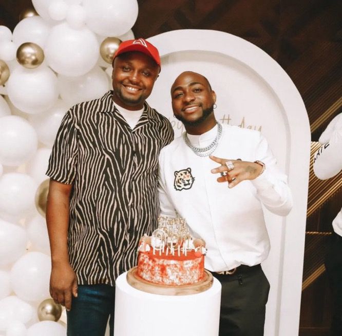 Israel DMW and his boss, Davido