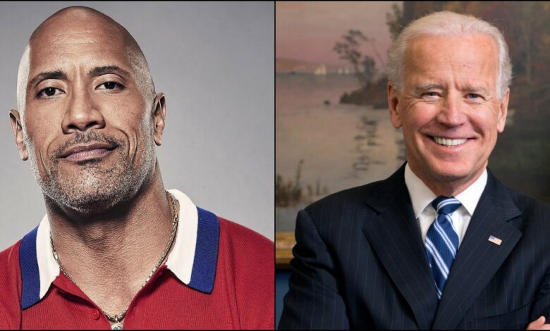 The rock biden reelection