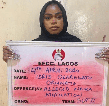 Bobrisky fails to meet bail condition, EFCC gives fresh update