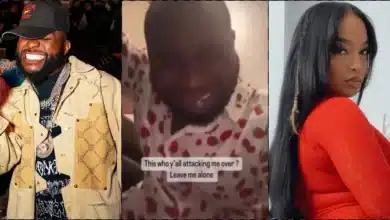 Leaked video of Davido pleading in tears amidst cozy pose with model