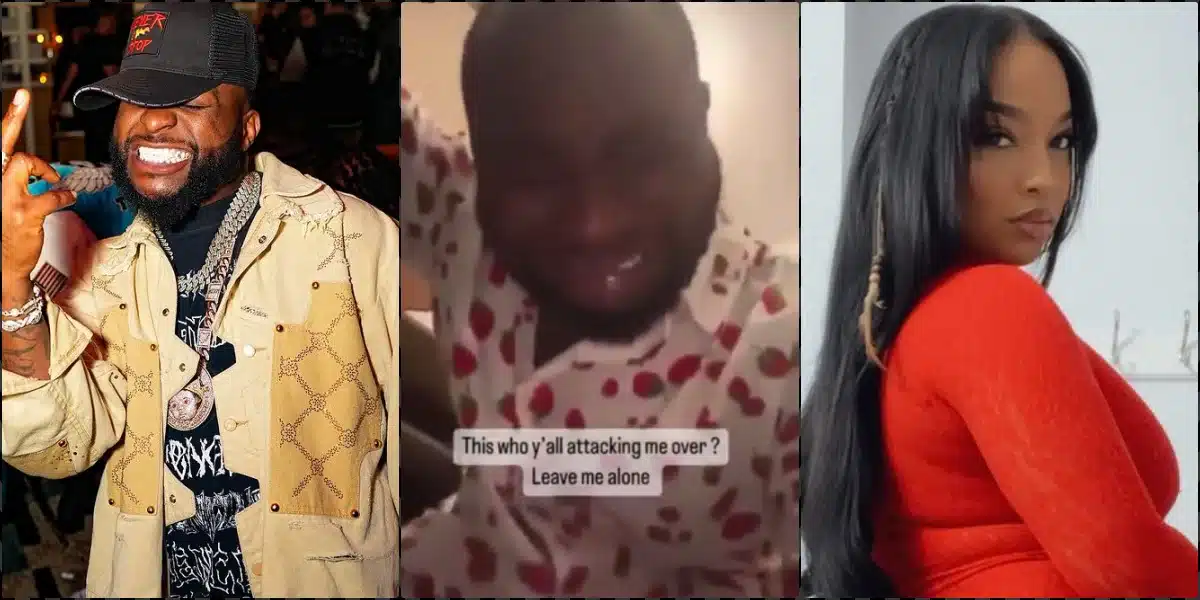 Leaked video of Davido pleading in tears amidst cozy pose with model