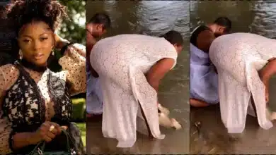 Outrage as Ka3na plays gospel song during sacrifice to river goddess