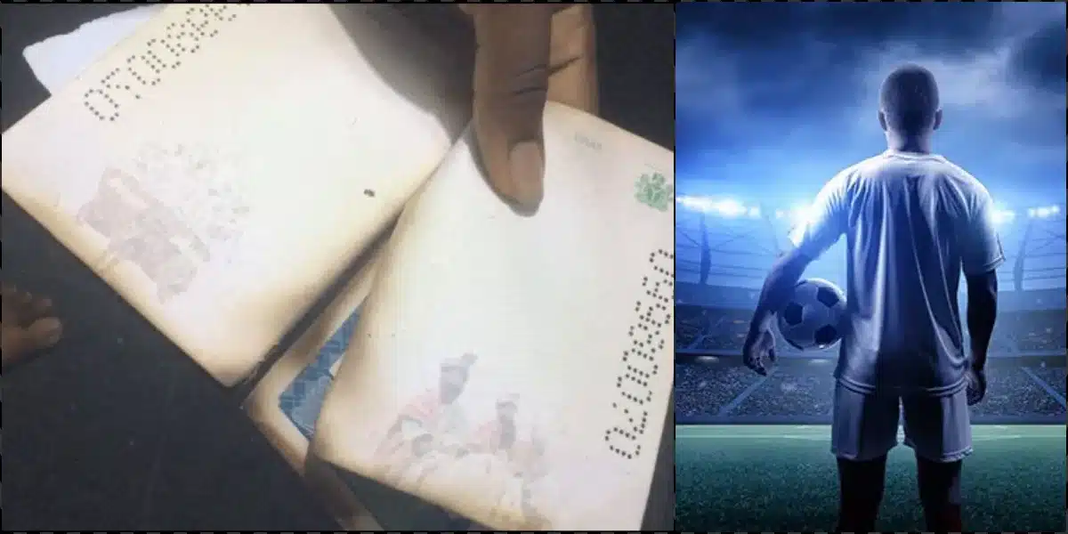 Man recounts how mother burnt his visa and others, ruined his football career