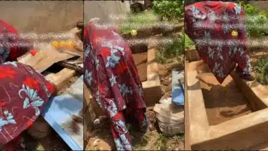 Emotions as man cleans late wife's grave 17 years after demise