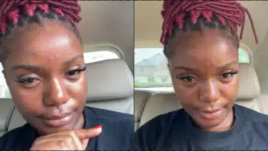 Beautiful lady shares new look after installing new lashes