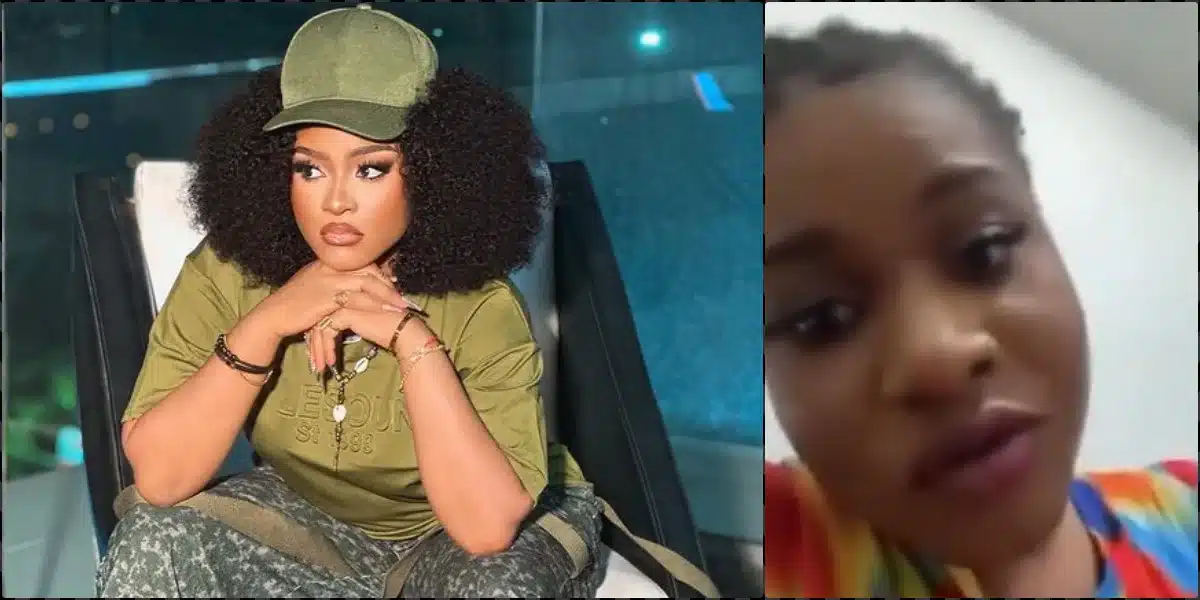 Moment Phyna rubbishes fan who urged her to 'rest' during live video