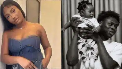 Wunmi posts adorable photo of Liam with Mohbad amidst DNA saga