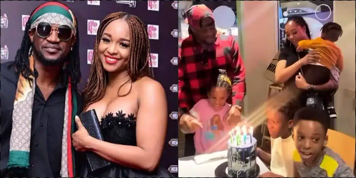 Paul Okoye reunites with ex-wife, Anita for son’s 11th birthday