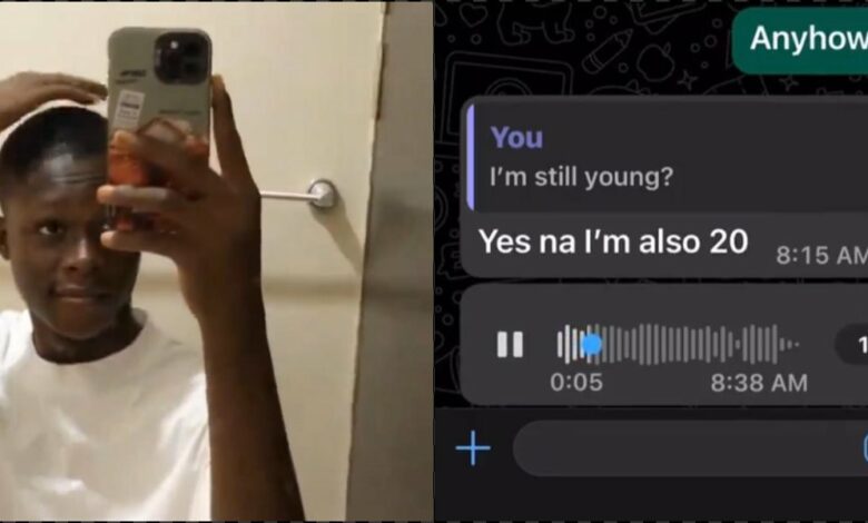 "Focus on your study, I will bill you" - Boy berated after asking out fellow 20-year-old girl