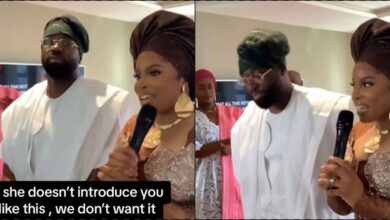 Emotions as bride romantically introduces fiance to her family