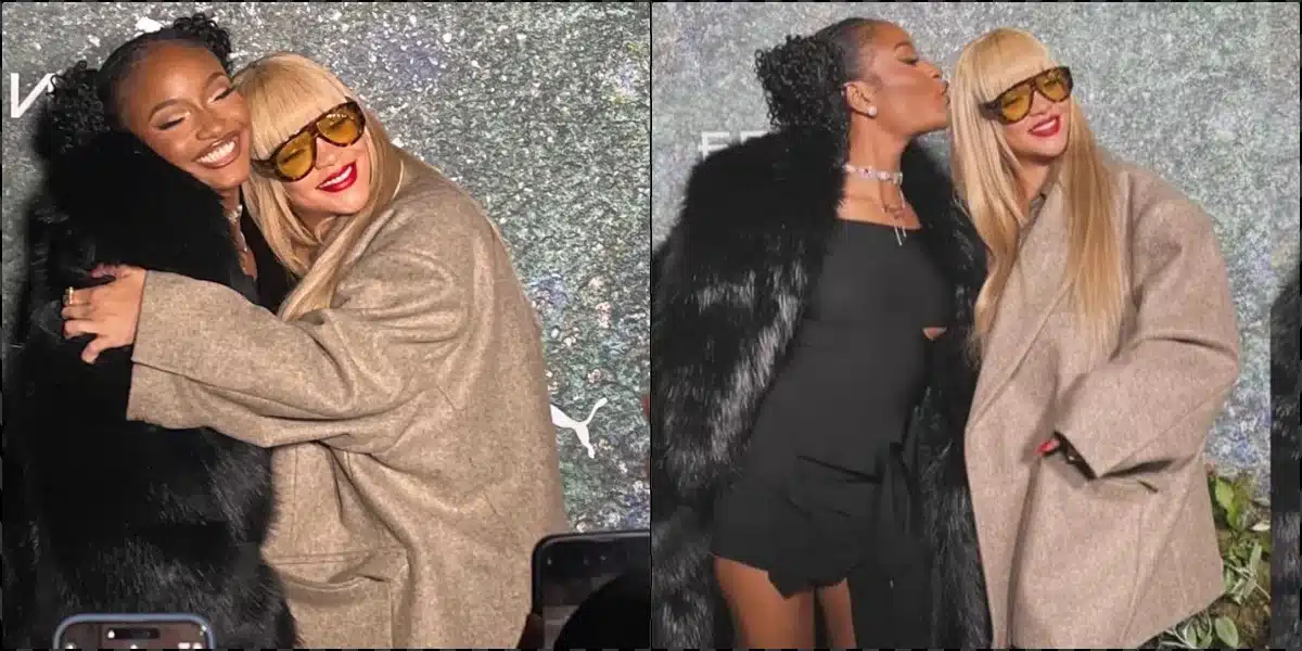 Ayra Starr overjoyed as she links up with Rihanna, gets a verse