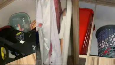 "Men why?" - Lady sad, shares hidden items at boyfriend's house on first visit