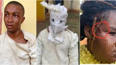 Police arrest masquerade who flogged female nurse until she fell in a gutter in Enugu