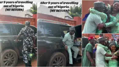 Nigerian man who went abroad with nothing returns rich after 9 years