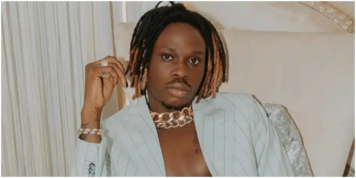 Fireboy DML opens up on why he now smokes despite previously singing against it