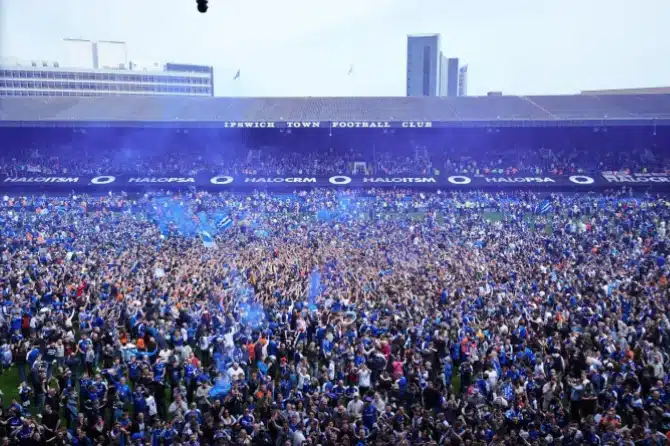  Ipswich Town secure Premier League ticket after 22 years