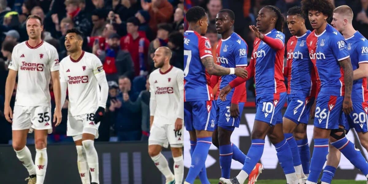 EPL: Palace thrash Manchester United 4-0, denting Red Devils European football hopes