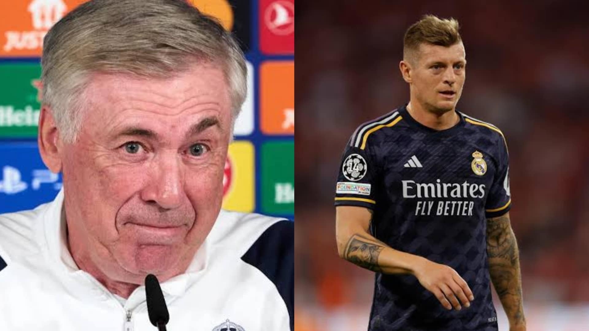 Ancelotti on Kroos' Ballon d'Or chances: "I would like it, but he won't