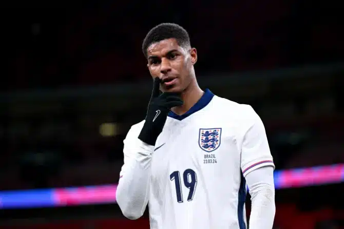 Southgate explains Rashford's omission from Euro 2024 squad, as player wishes team well