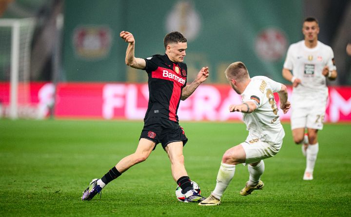Ten-man Bayer Leverkusen complete domestic double with win in DFB-Pokal Final