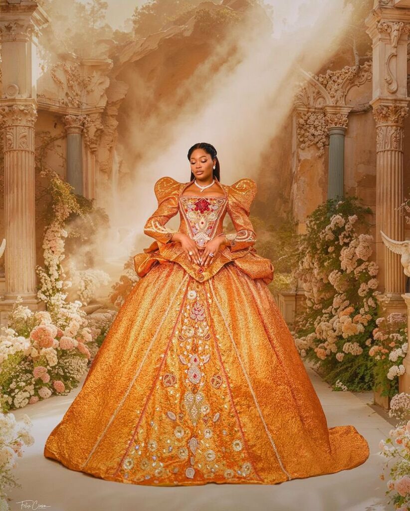 Nigerian celebrities take over the fashion world with their outfits to Bridgerton S3 launch 