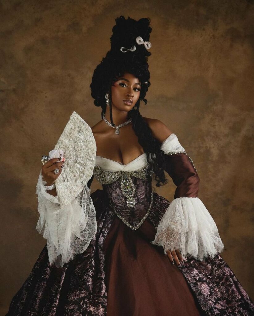 Nigerian celebrities take over the fashion world with their outfits to Bridgerton S3 launch 