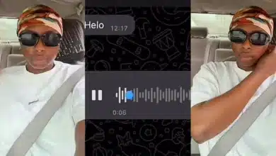 Lady shocked with cab driver’s voice note to her
