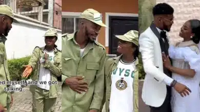 Couple melts hearts as they get married 4 years after meeting at NYSC camp