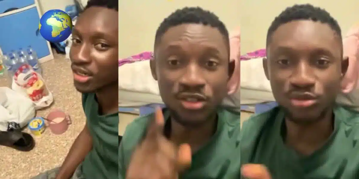 Man celebrates himself for taking care of wife at hospital despite being a millionaire